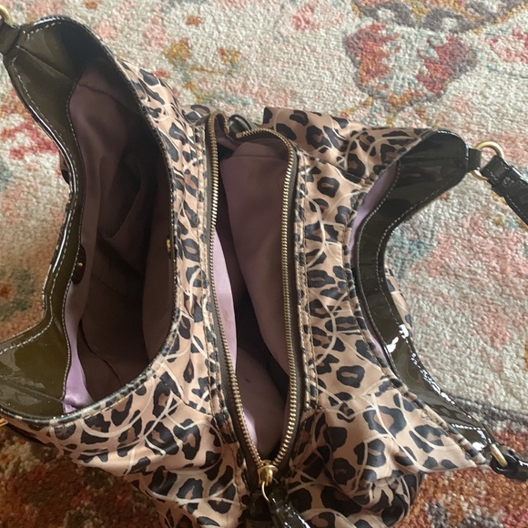 Leopard print Coach handbag - Picture 4 of 6